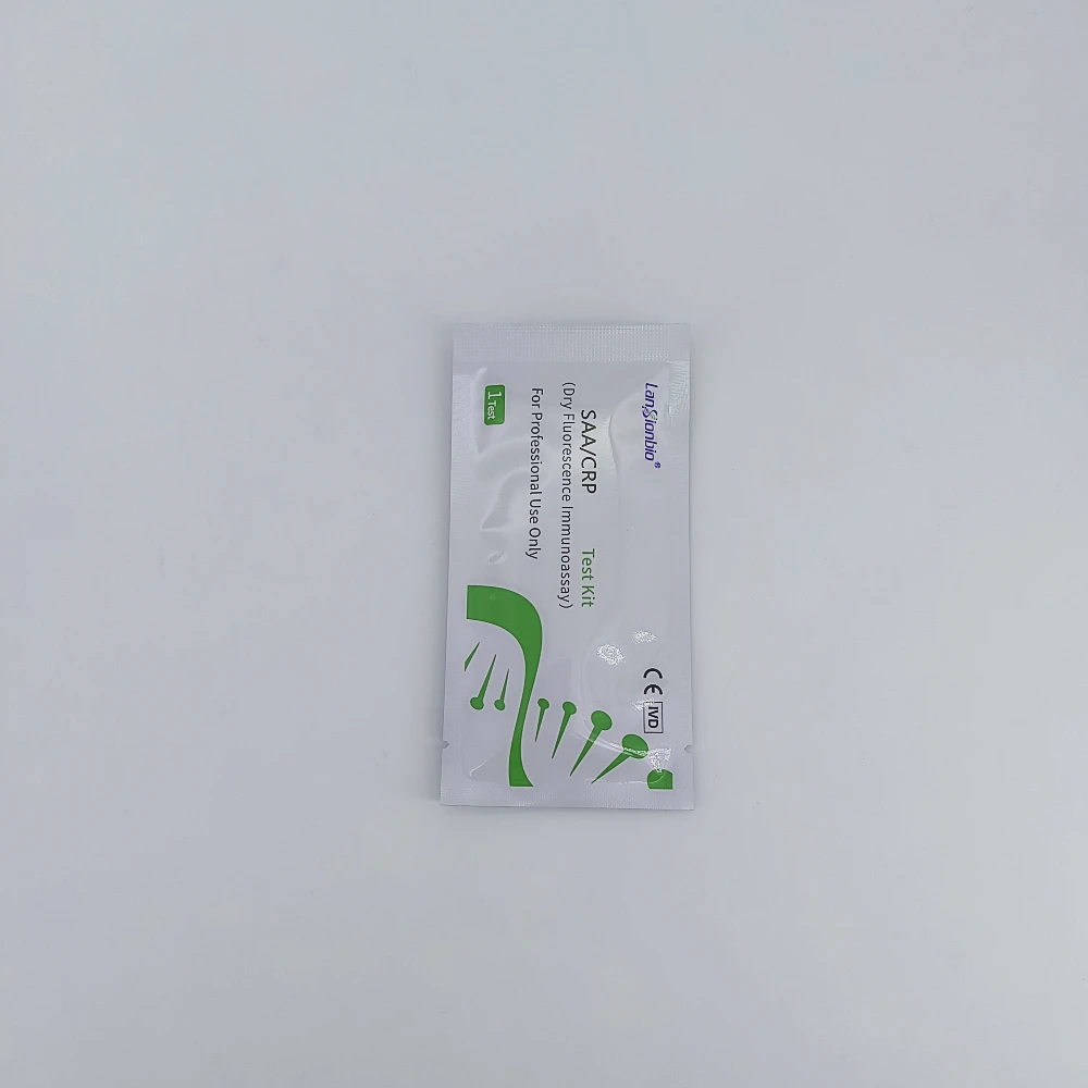 Lansionbio SAA/CRP Quantitative Combo Test Kit Serum Amyloid A Protein C Reaction Protein Rapid Diagnostic Reagent