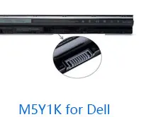 Computer batteries 14.8v 40wh M5Y1K Laptop Battery For Dell Inspiron 3451 5451 5551 5555 5558 5559 5755 5758
