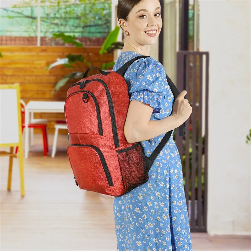 BSCI qualified bag factory new fashion backpack large capacity outdoor travel backpack flash powder backpack