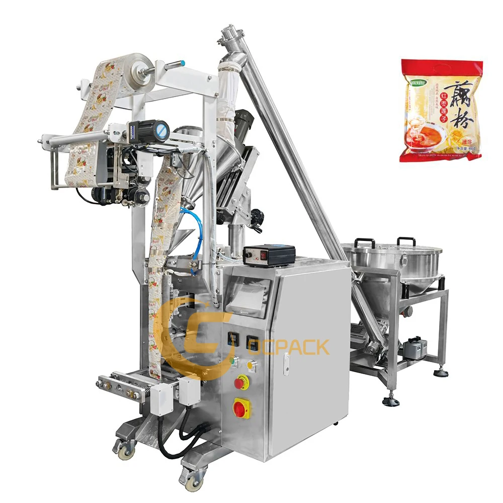 Best Price Automatical  Powder Packing Machine Three Four Back Seal for Lotus Root Powder Soy Milk Powder