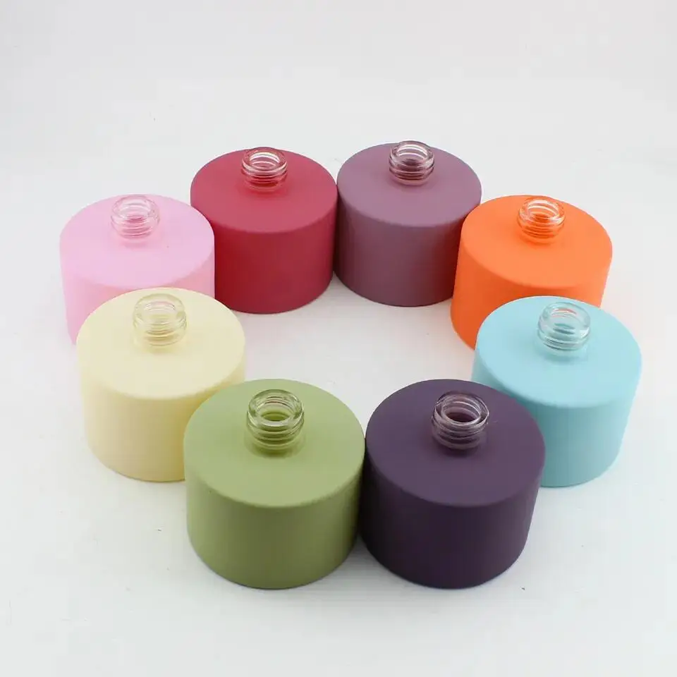 5oz 4oz Home Decoration Bottles Perfume Aromatherapy 200ml Reed Diffuser Glass Bottle  Glass Diffuser Bottle with Fiber Stick