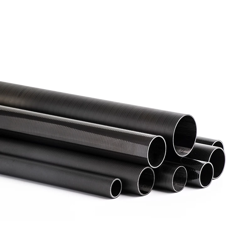 High quality customized size 3k carbon tube carbon fiber tube ski pole