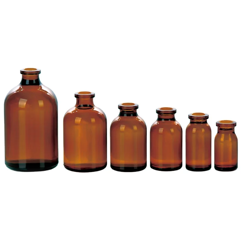 Shandong Pharma Glass Amber Glassware Bottle Usp Type Glass Vial