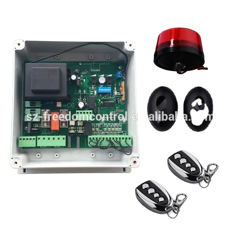 Smart Home Automation System 220v rolling Code Swing Gate Controller Unit 433mhz