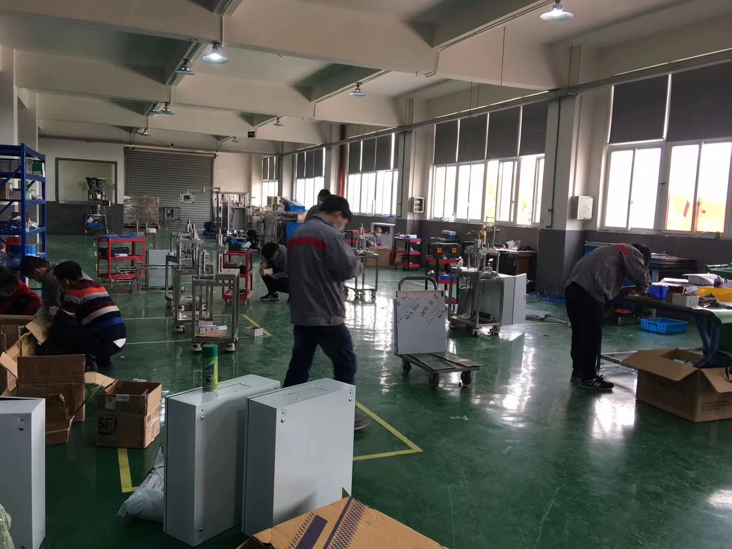 Manufacture polythene envelope bag making machine