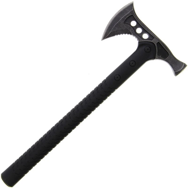 Camping Axe Survival Hatchet Tactical Tomahawk with Hammer, Nylon Fiber Handle for Outdoor Survival