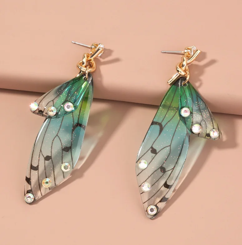 Взрывные ювелирные изделия серии Sen лепестки цветы простые темпераментные длинные жемчужные серьги с кисточками серьги