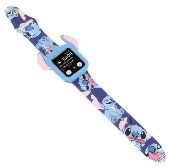
cartoon replacement rubber watch band custom printing pattern watch strap for iWatch 