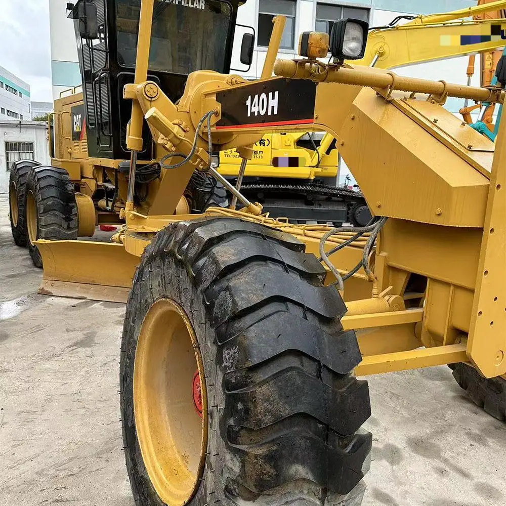 Оригинальный японский высококачественный Подержанный автомобильный грейдер Cat140H CAT140G 140H 140K 14G моторный
