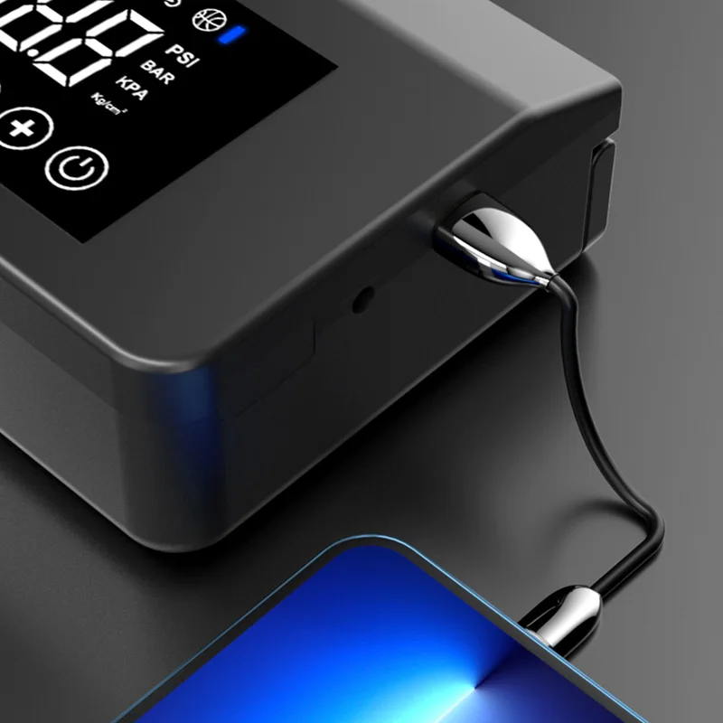 New Arrival Professional Tire Inflator Air Blower Car Jump Starter With Air Compressor For Car Emergency Kit