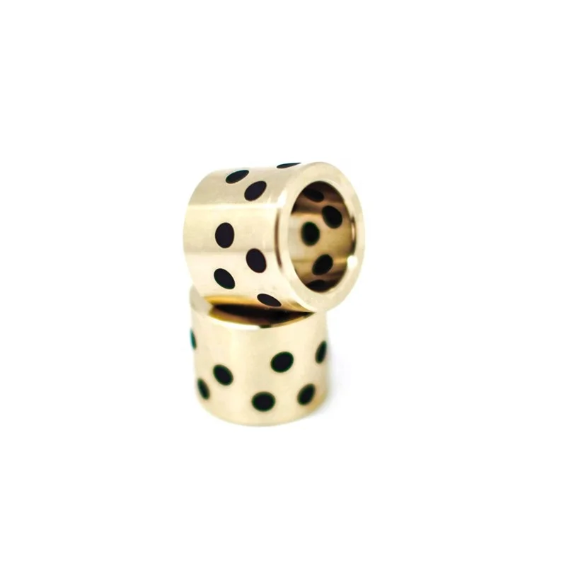 Self Lubricating Bronze Bushing Oilless Free Bushes Graphite bass bushing Graphite Bass Bushing  Oilless Wear Bushes