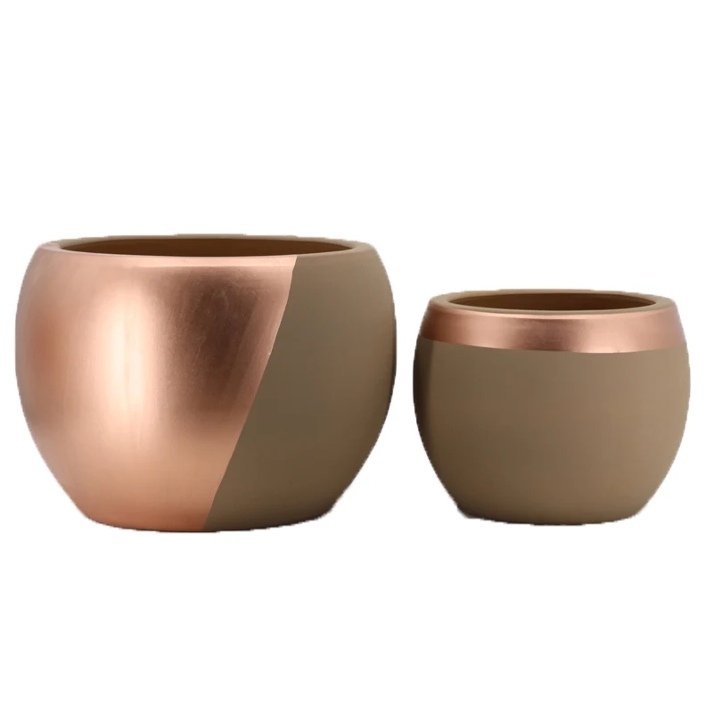 Chinese Custom Home Garden Decor Succulent Flower Pot Ceramic Outdoor Planter