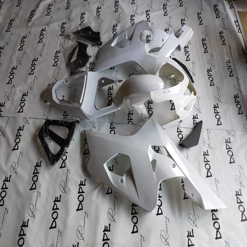Plastic Kit Front and Rear Fender Rad Shrouds Side Panels Front Number Plate Full Body Fairing  for GSXR600 750 2004-2005