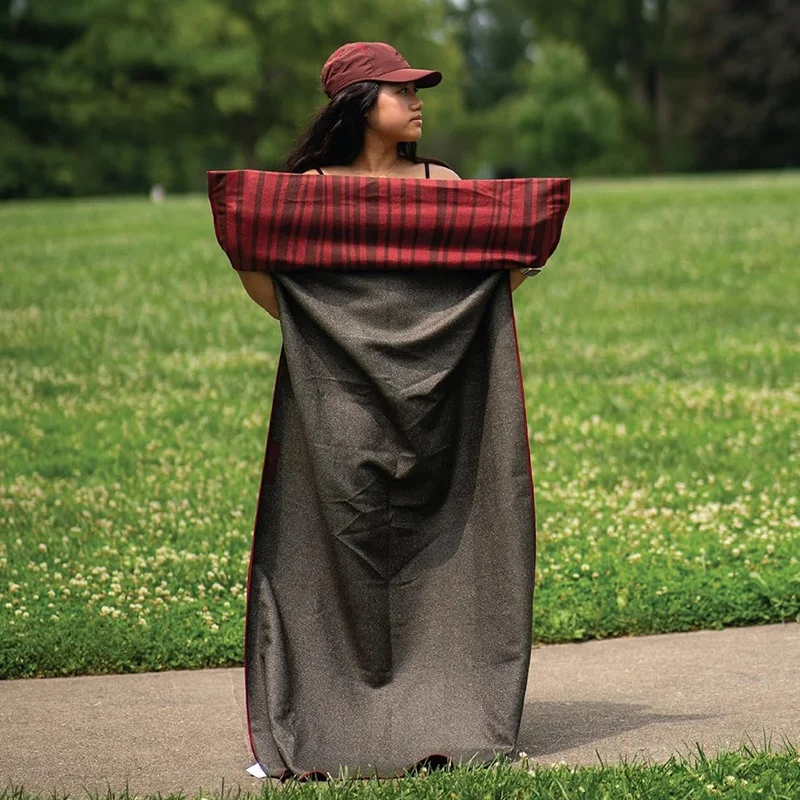 Hot Sale High Quality Anti Slip Microfiber Custom Printing Pattern Stylish Car Seat Cover Towel with Head Pocket