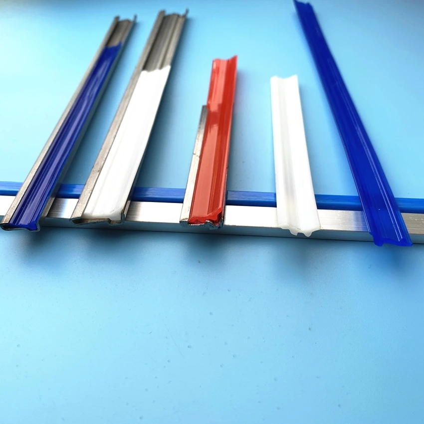 Rubber C2 wiper lip steel profile Pu flexible wiper lip