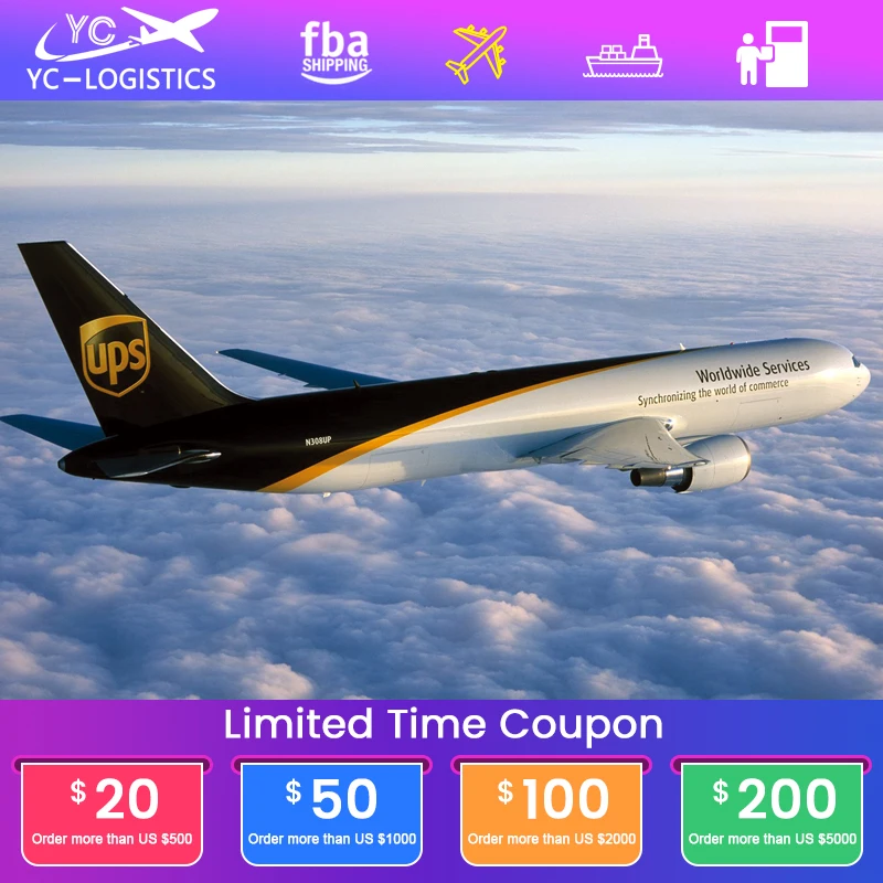 Cheapest air shipping agent from China YC LOGISTICS shipping to Slovenia/USA/France  ddp shipping