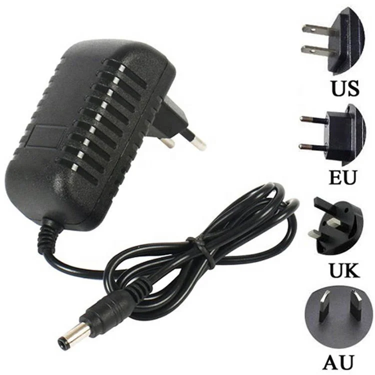  ETL CE FCC RoHS SAA AC DC настенный адаптер питания 5V 6V 9V 18V 24V 12V 100Ma 350Ma 0.5A 1A 2A 3A с вилкой EU AU US