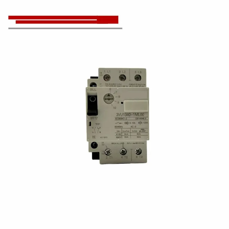 NEW Circuit Breaker 3VU1340-1MG00 1.6A 3VU1340-1MH00 1.6~2.4A 3VU1340-1NH00 2~3.2A Low voltage circuit breaker for motor