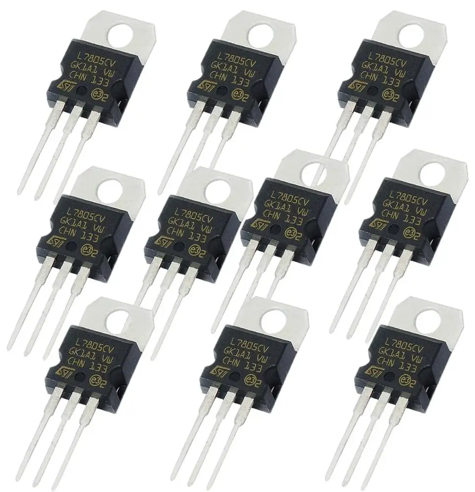 SYHY 100 шт. L7805CV L7805 7805 регулятор напряжения IC 5 В до-220