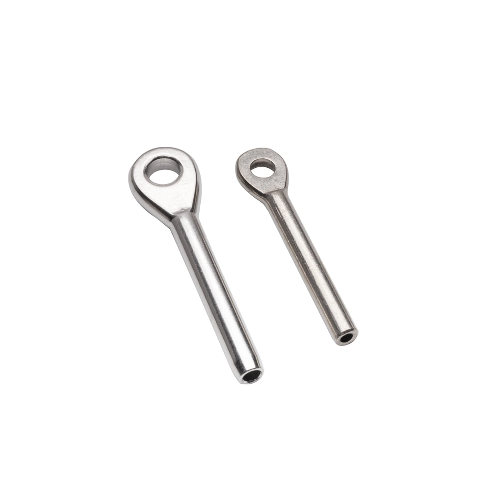 Stainless steel galvanized wire rope crimp terminal Custom High hardness terminal with ROSH REACH report