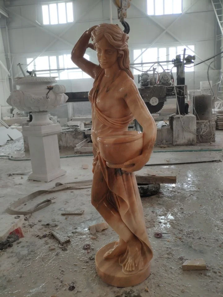 Bespoke Hand Carved New Product Natural Marble Figure Sculpture/female statue