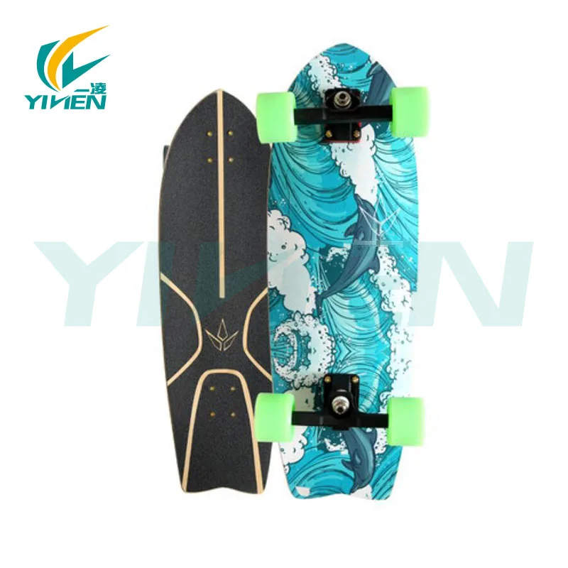 Land Surfing Long Skateboard Big Fish Board Land Carver Dance Long board