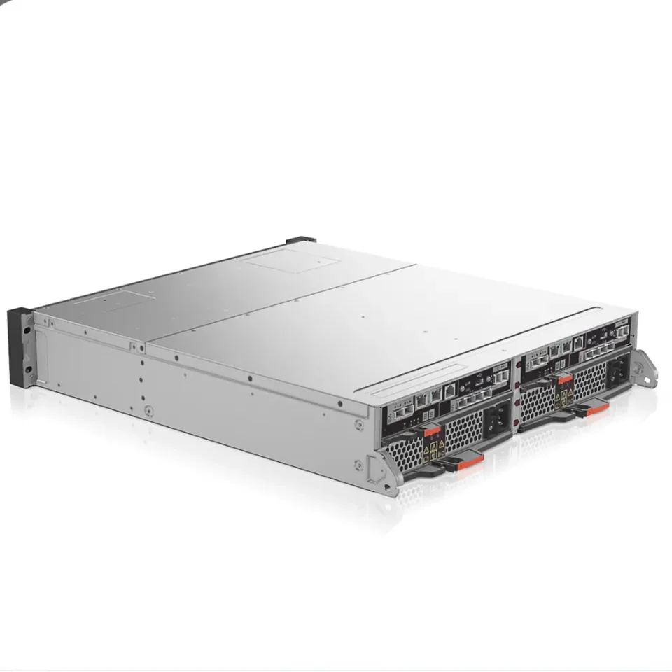 Хранилище Lenovo ThinkSystem DE4000H 2U24 Flash Array Rack Storage Server 64G 32GFC SFP + трансивер * 8 1,6 TSSD * 6 + 1,8 T * 18