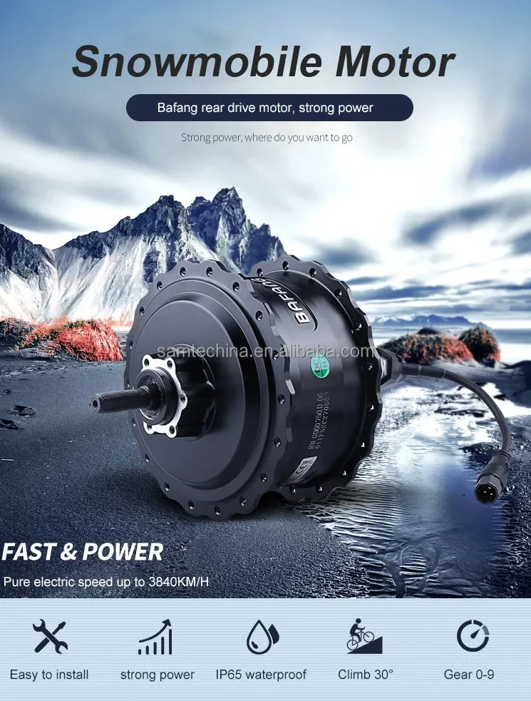 Hot Spot Selling Adult Dirtbike Equipped 26 Inch Fat Tire 750W Electric Hybrid Bike