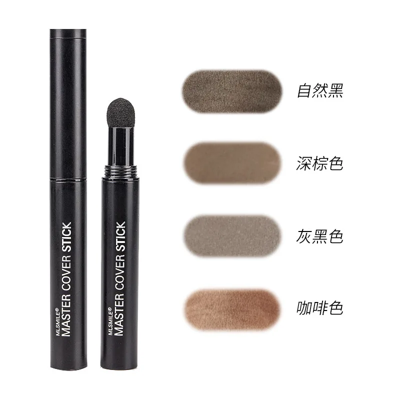 MB02A 3 color multi-function eyebrow powder contouring pen Waterproof master cover stick organic hairline repair chalk stick pen