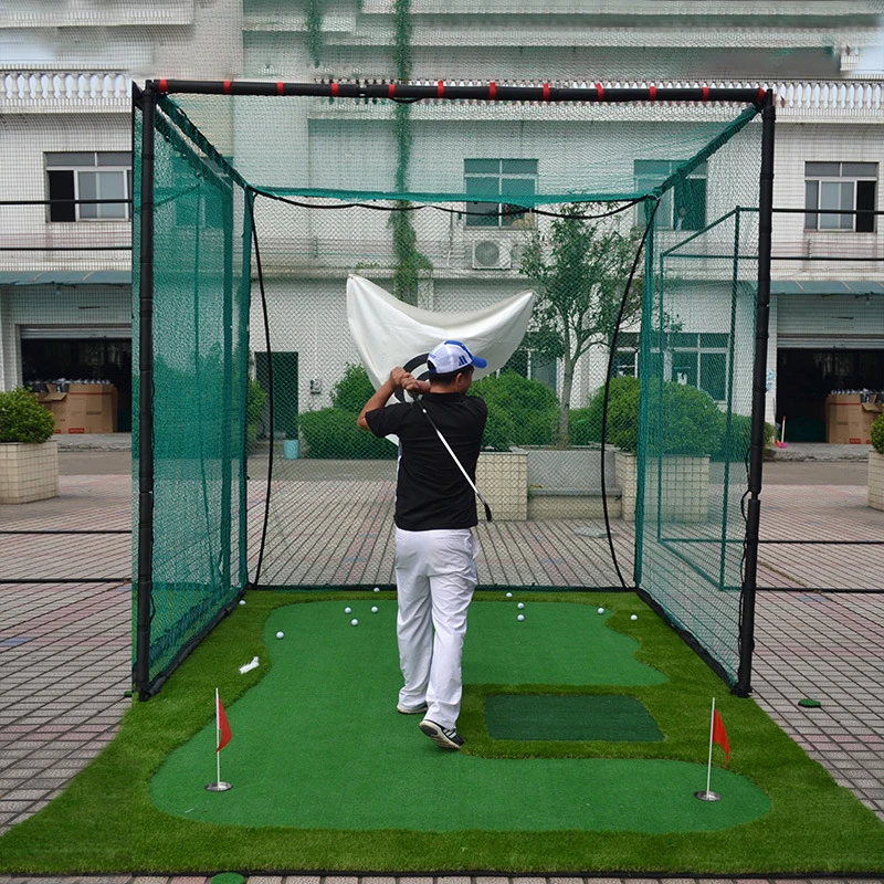 Golf Hitting Cage 3X3M cube Anti-rebound hose practice Cage Become a popular practice tool for golf masters of Golf hitting net