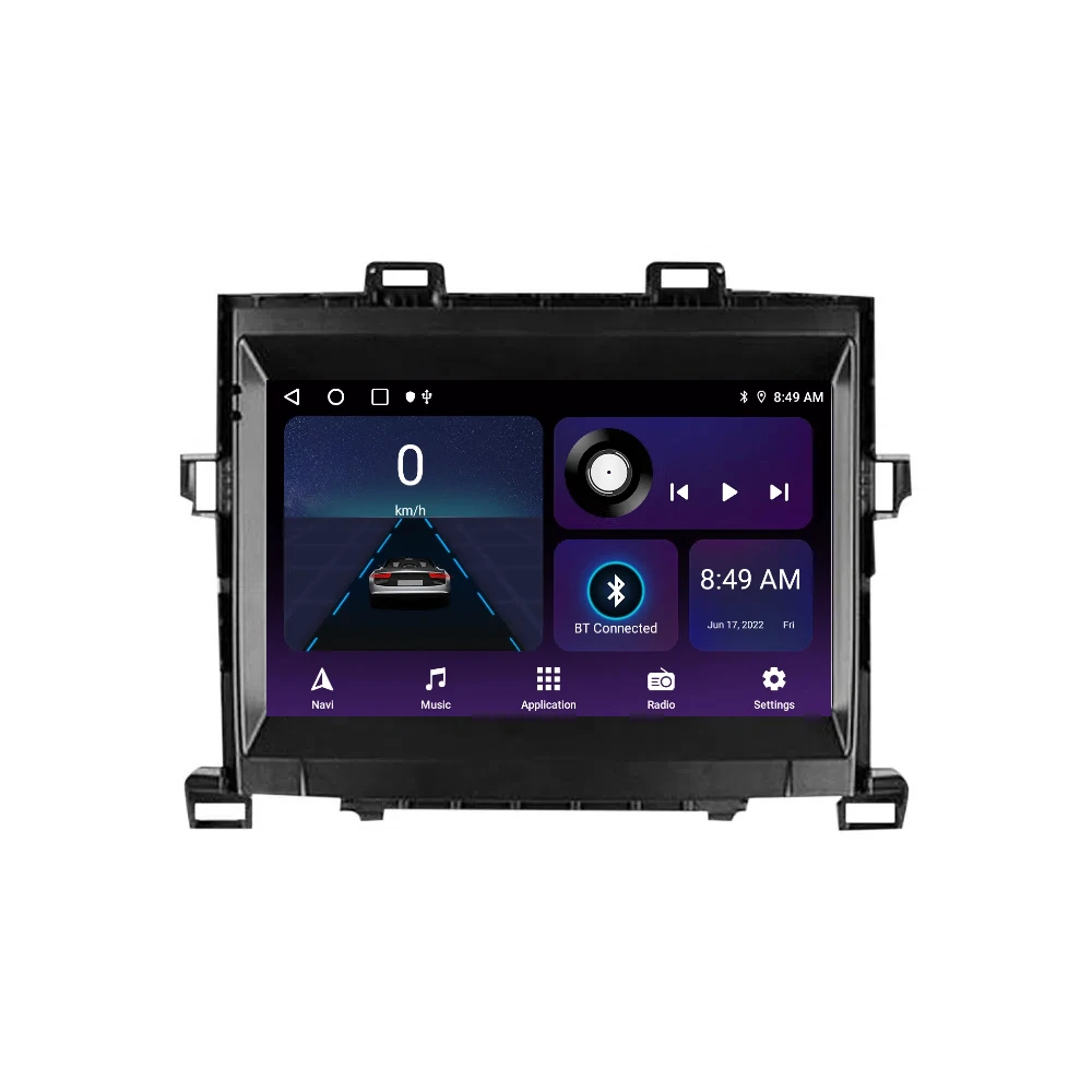 Android car video player car video navigation AUTO CarPlay DVD player for Toyota Alphard 2008-2014 Multimedia Player