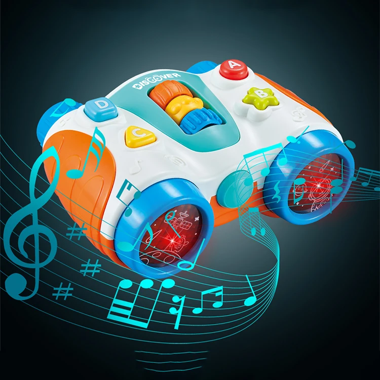 Baby Toys Wholesale Kids Simulated Astronomic Telescope Early Education Simulation Music for Sale