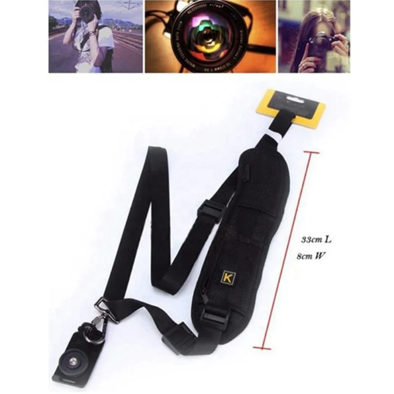Camera Strap K-Word Fast Camera Shoulder Strap Rapid Carry Speed Sling Single Belt for SLR DSLR Canon Nikon Sony Pentax