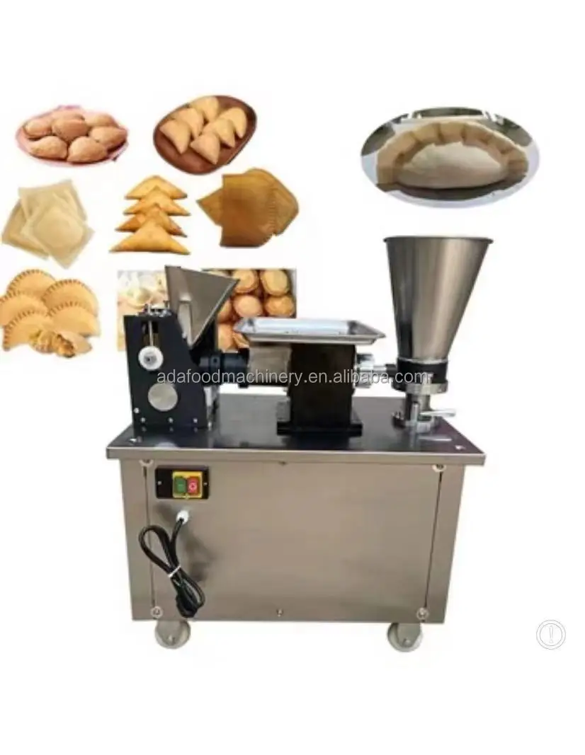 USA/Canada 110v 220v 240v 12/15cm Automatic Big size Empanada Machine/Large Dumpling Samosa Making Machine