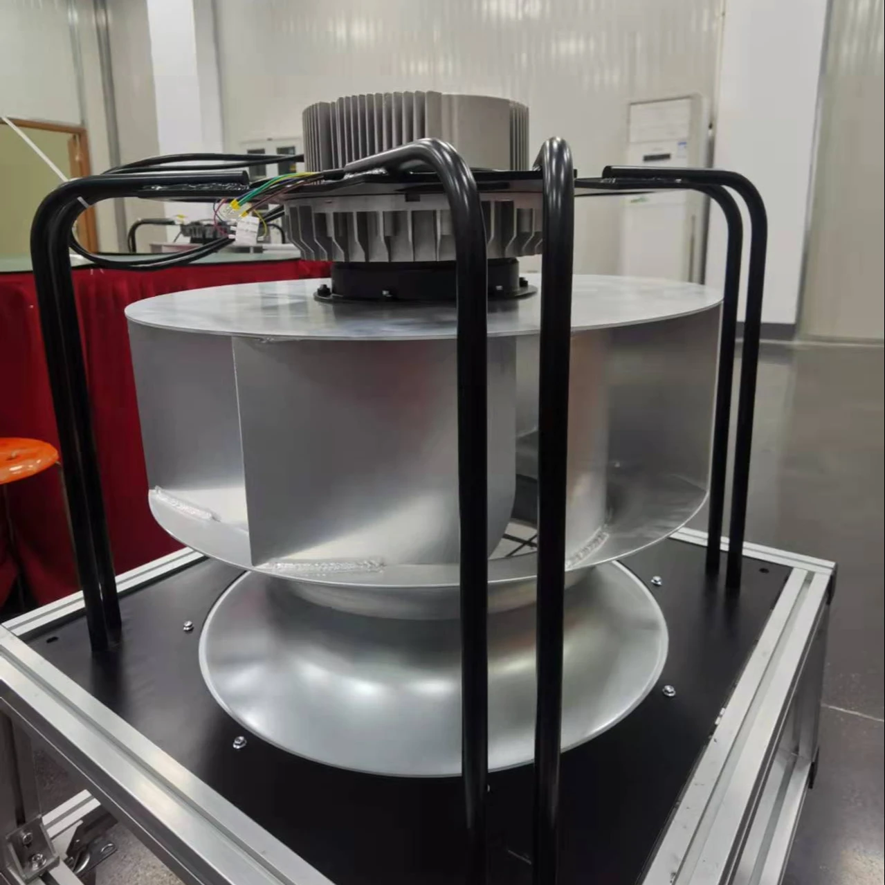 B3P560-EC188-010 EC fan  backward curve fan with bracket and plate panel