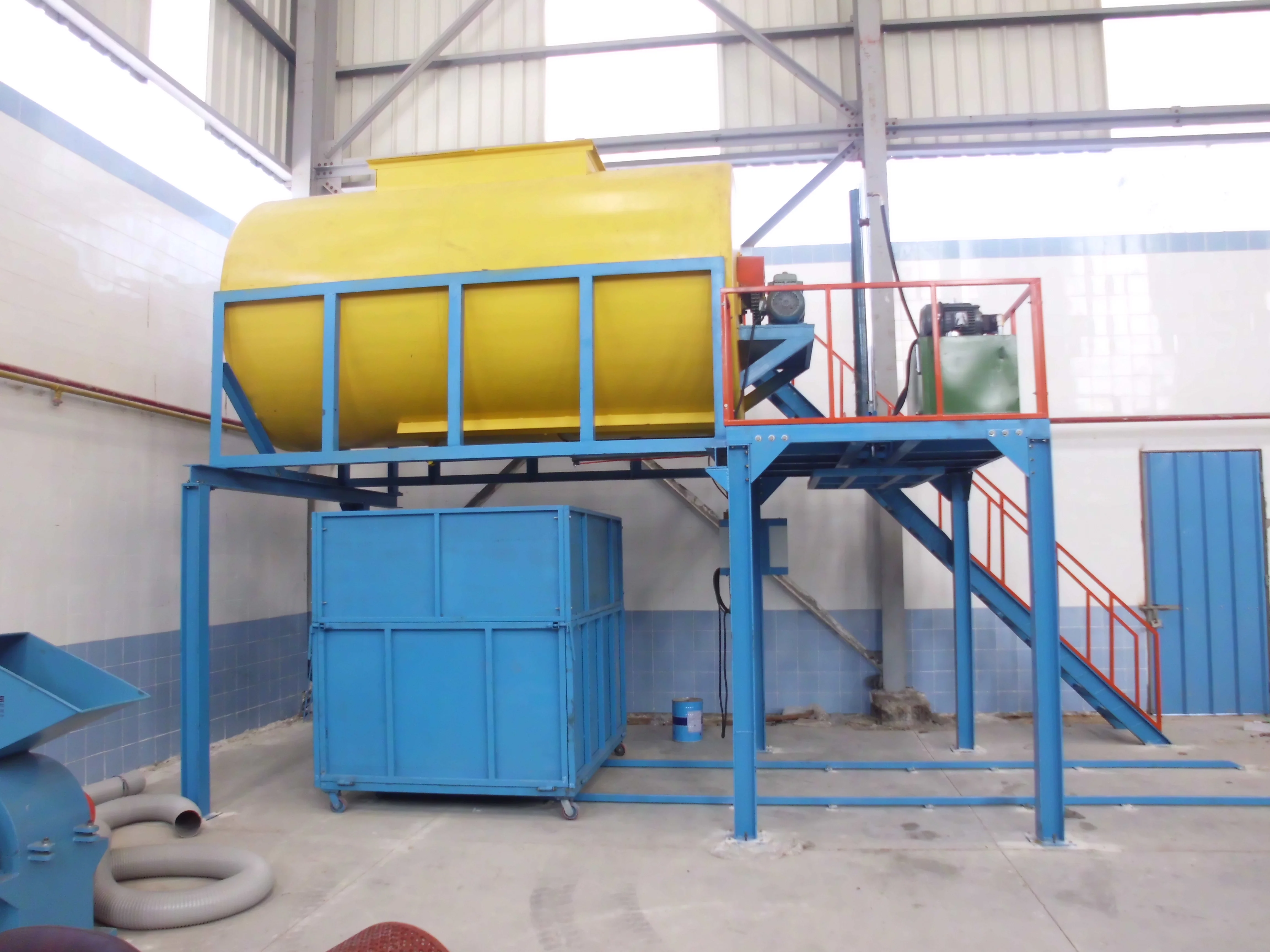 ECMT-126 foam /sponge waste recycling