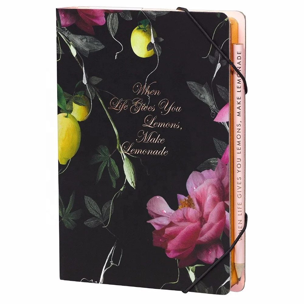 New Arrival Latest Design Planer Custom Printed School Sticky Note Book With A Pencil Attached