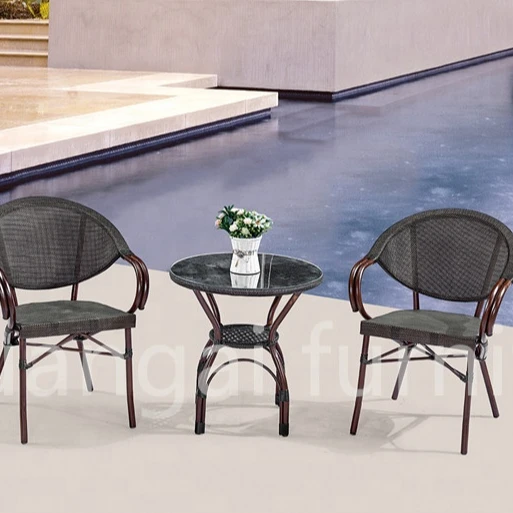 Leisure Wedding Rental Rattan Back Dining Chair For Events