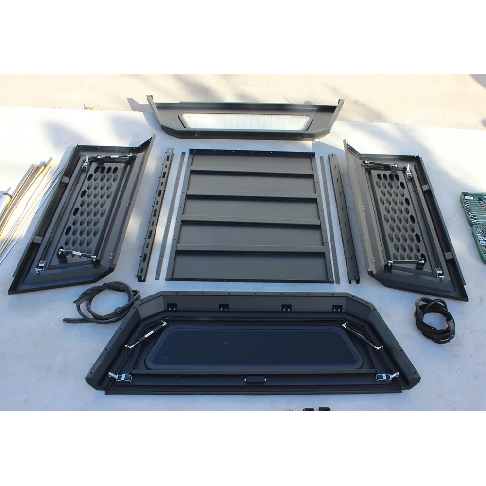 Customized 4x4 Waterproof Lightweight aluminum Hardtop Pickup Truck Platform Topper fit for Jeep Gladiator