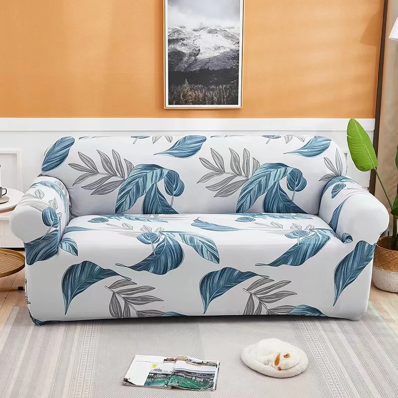 china wholesale custom pattern  high-quality waterproof well elasticity sofa covers l shape sofa cover for living room