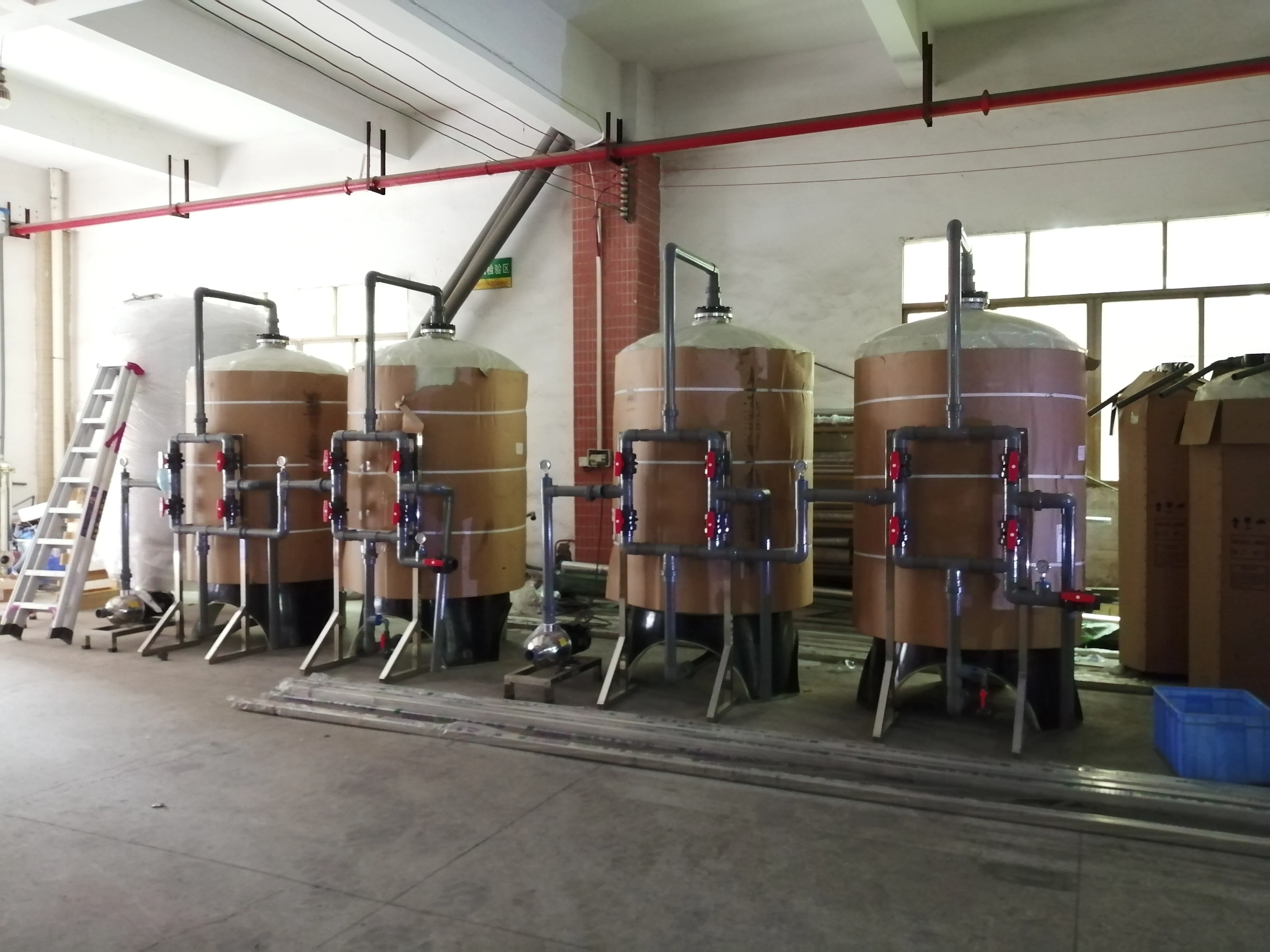 6000L/H Industrial RO Purification Machine Reverse Osmosis Filters Water Treatment System For Boiler/ Drinking/ Irrigation