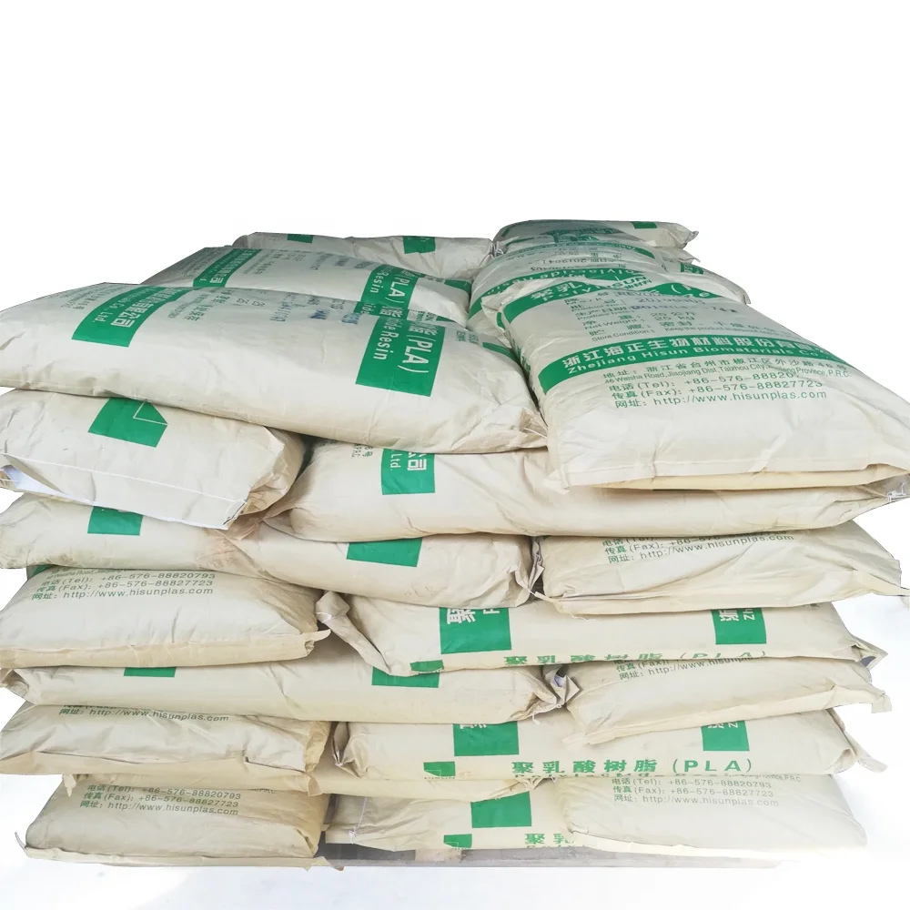 
 Биоразлагаемые пластиковые гранулы пла, Полимолочная кислота/полилактидные ПОЛИМЕРНЫЕ ГРАНУЛЫ для оптовой продажи  