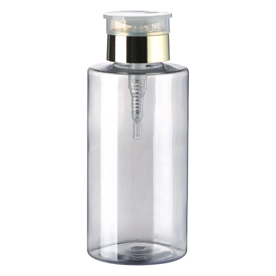 China high quality Factory Direct Wholesale PET Plastic Nail Bottle Customized Color Cleansing Oil Bottle Nail Polish Bottle