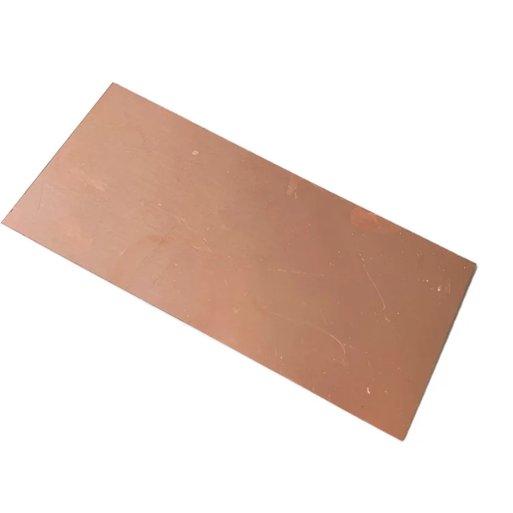 High Heat Dissipation aluminium copper clad laminate sheet 1W 2W Laminate Manufacturer Aluminium Copper Foil Laminate 1.6mm