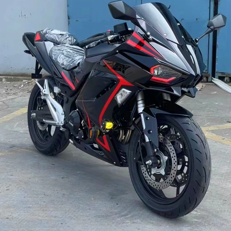 China motorcycles sale 400cc double-cylinder racing motorcycles off road motorcycle for adults