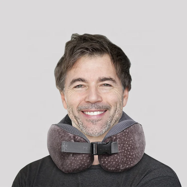 Портативный долгое время путешествия дышащие удобные u форма подушки для шеи