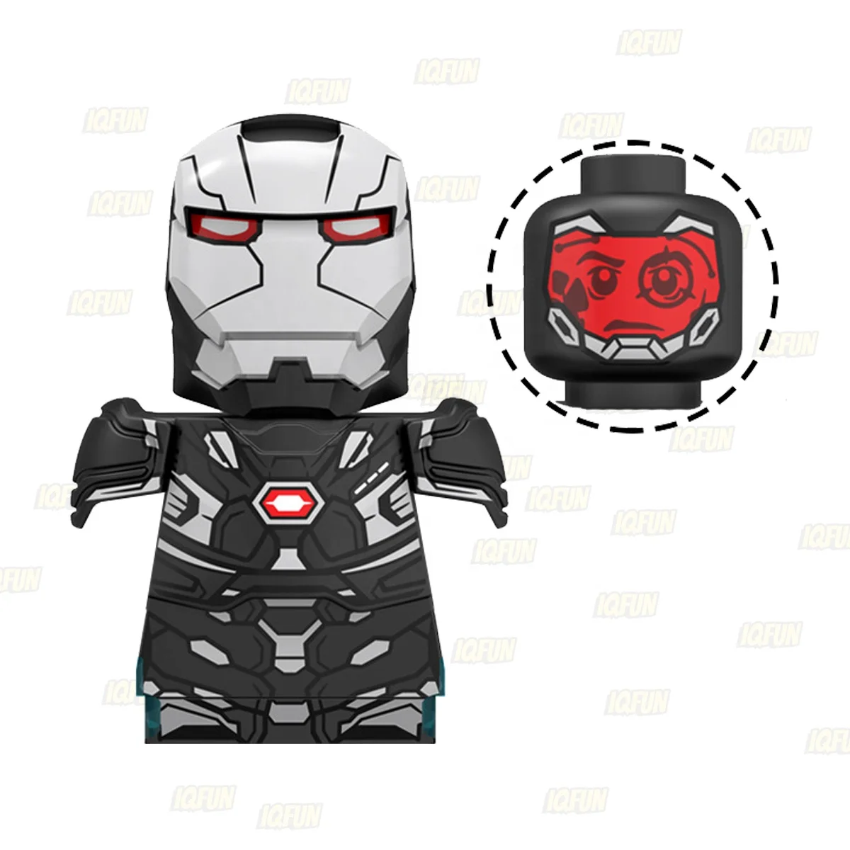Movie Characters SW Ironman Cartoon Mini Action Building Block Superheroes Plastic Toy Mark Minifig Figure Assembled Toy