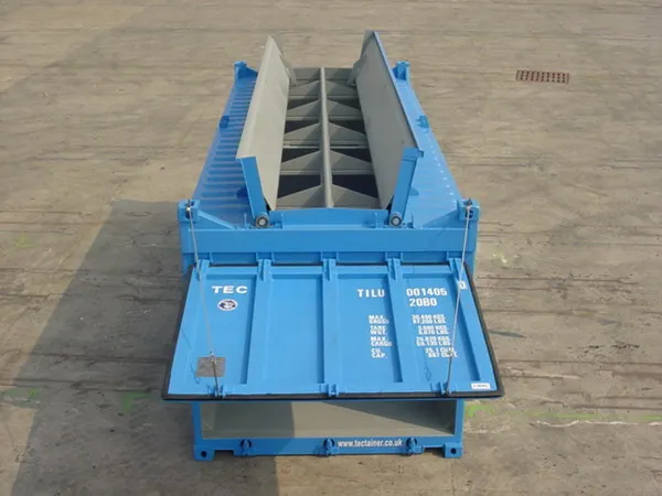 20FT top open customized train and marine transportation normal cargo and mineral products  mobilization  dry container