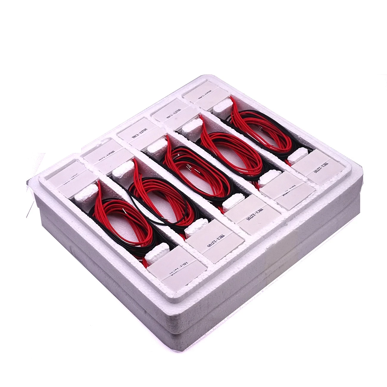 60pcs Новая самую дешевую цену TEC1 12705 TEC 12705 42,5 W 15,4 V 5A TEC Термоэлектрический охладитель Пельтье (TEC1-12705)(одна коробка)