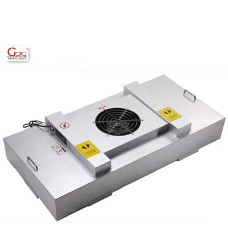 Cleanroom Ceiling Terminal HEPA Filter Box Units With DOP Port
